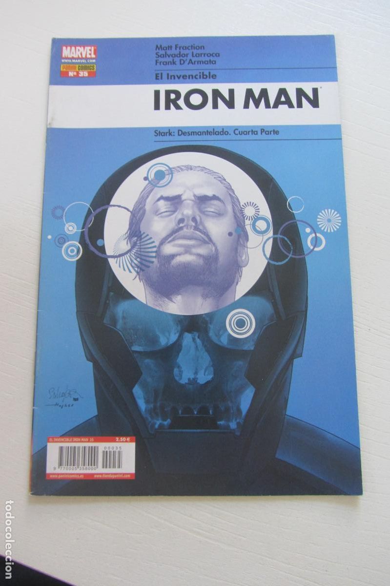 C&oacute;mics: EL INVENCIBLE IRON MAN N&ordm; 35 ( 2008/2011 ) PANINI BUEN ESTADO arx68