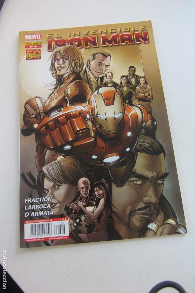 C&oacute;mics: EL INVENCIBLE IRON MAN - N&ordm; 10 PANINI BUEN ESTADO arx302