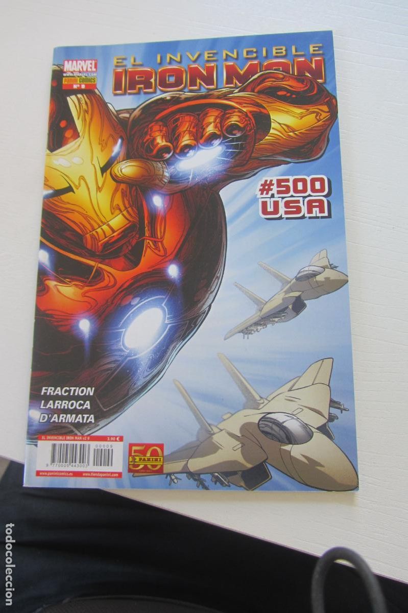 C&oacute;mics: EL INVENCIBLE IRON MAN - N&ordm; 9 PANINI BUEN ESTADO arx302