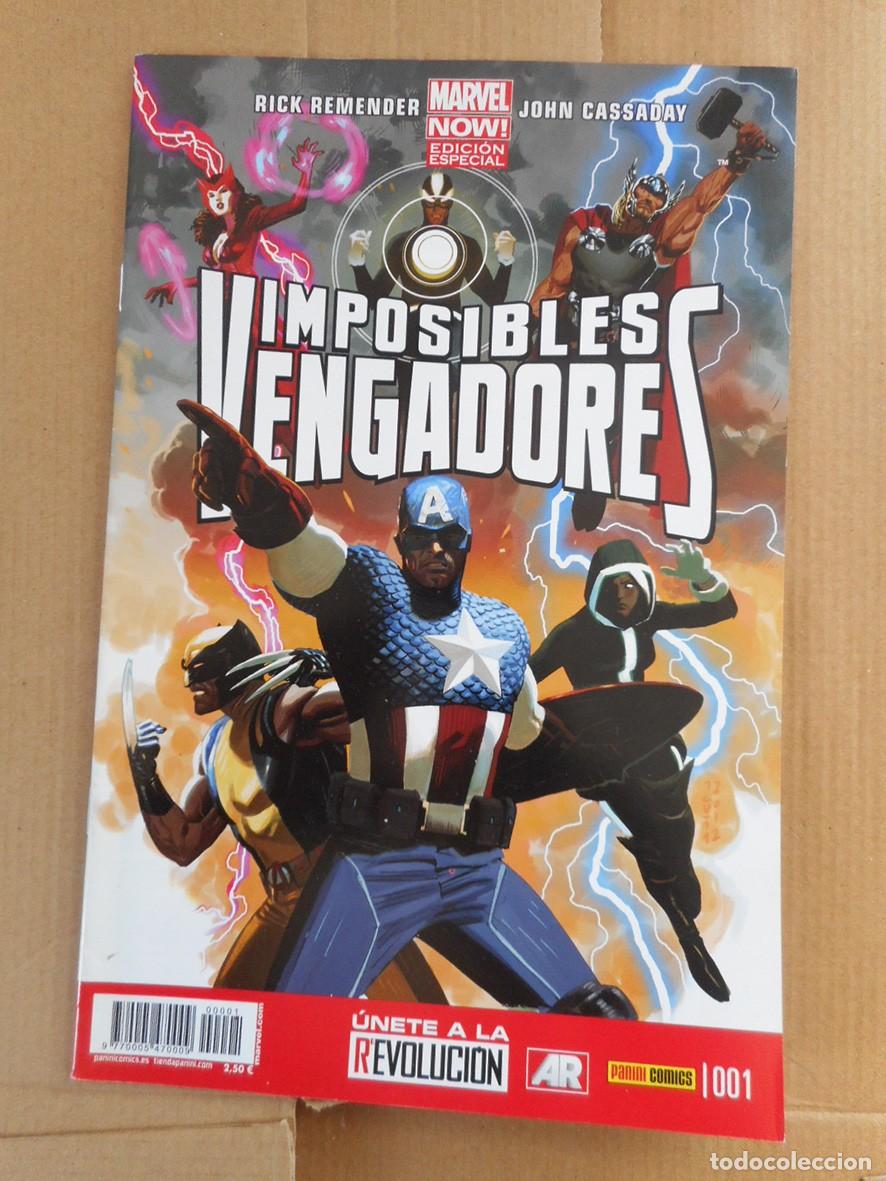 C&oacute;mics: IMPOSIBLES VENGADORES N&ordm;1 (PANINI-MARZO 2013) RICK REMENDER - JOHN CASSADAY