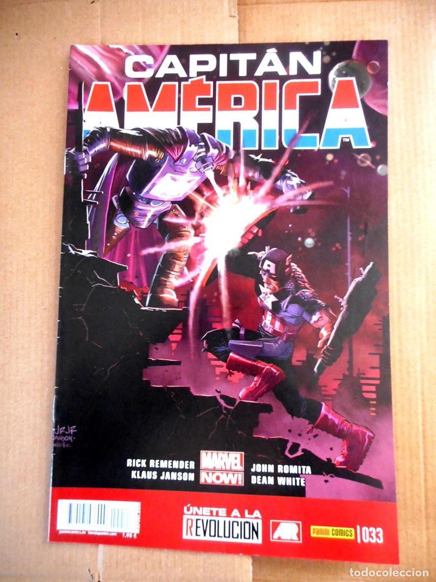 C&oacute;mics: CAPIT&Aacute;N AM&Eacute;RICA N&ordm;33 (PANINI-OCTUBRE 2013) RICK REMENDER - JOHN ROMITA JR