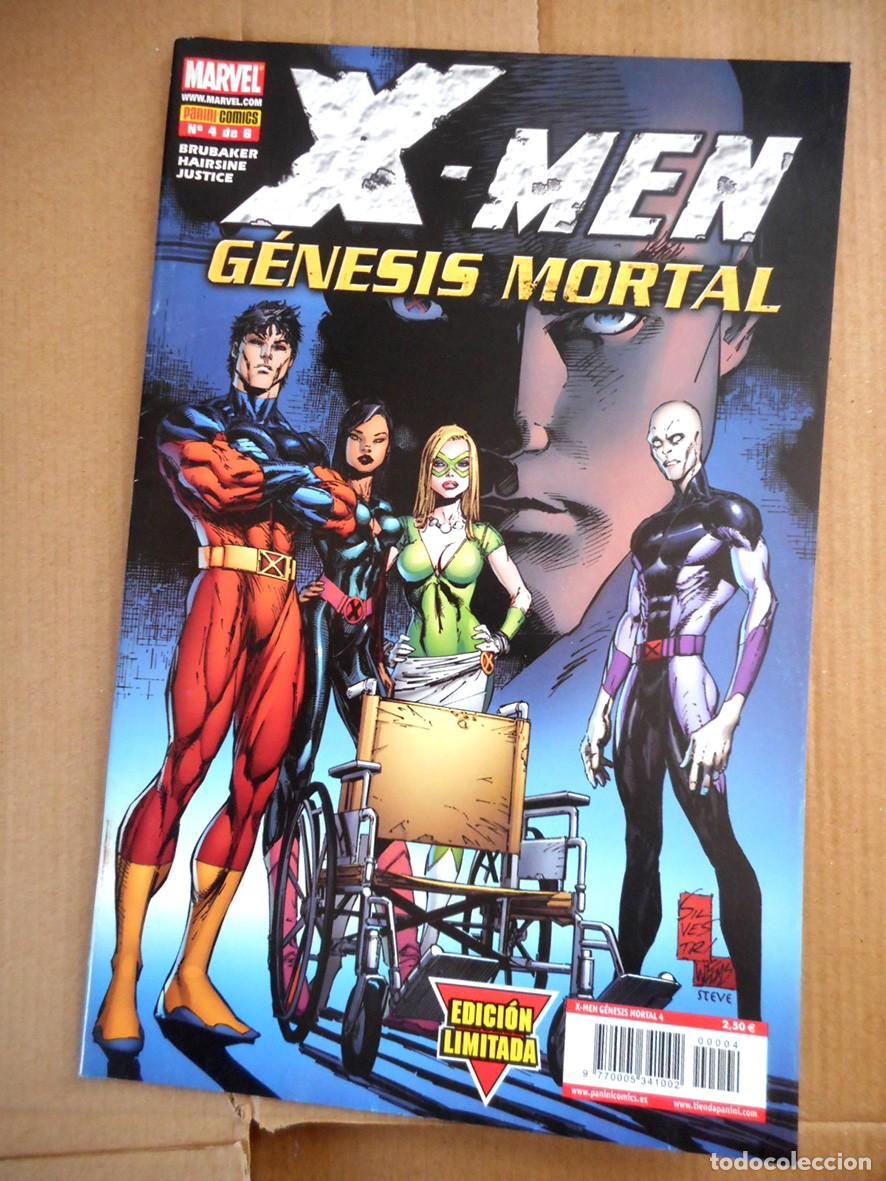 C&oacute;mics: X-MEN G&Eacute;NESIS MORTAL N&ordm;4 (PANINI-FEBRERO 2007) ED BRUBAKER - TREVOR HAIRSINE
