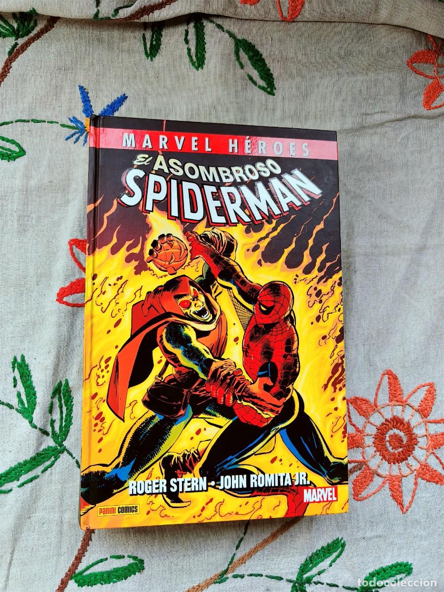 C&oacute;mics: El Asombroso Spiderman de Roger Stern y John Romita Jr. Marvel Hero&eacute;s. Panini.