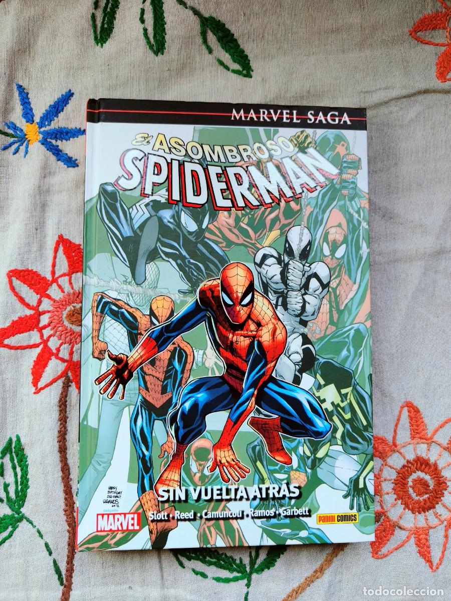 C&oacute;mics: El Asombroso Spiderman 37. Sin vuelta atr&aacute;s. Waid. Marvel Saga. Panini.