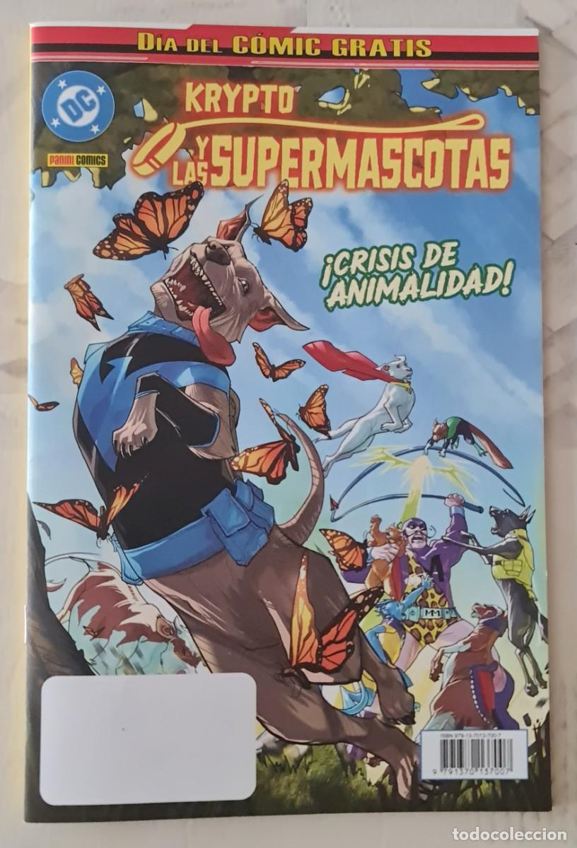 C&oacute;mics: DIA DEL COMIC GRATIS. DC. KRYPTO Y LAS SUPERMASCOTAS. Panini Comic 2026