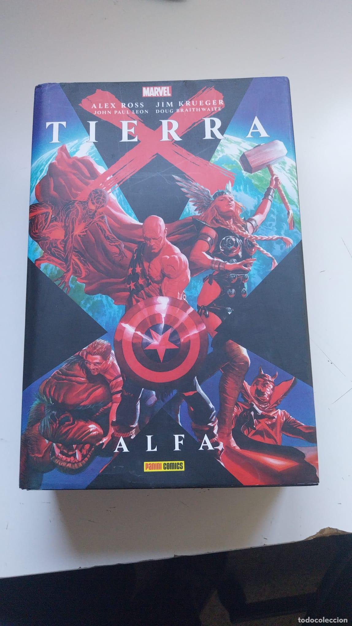 C&oacute;mics: TIERRA-X ALFA / ALEX ROSS - JIM KRUEGER / MARVEL OMINBUS - PANINI