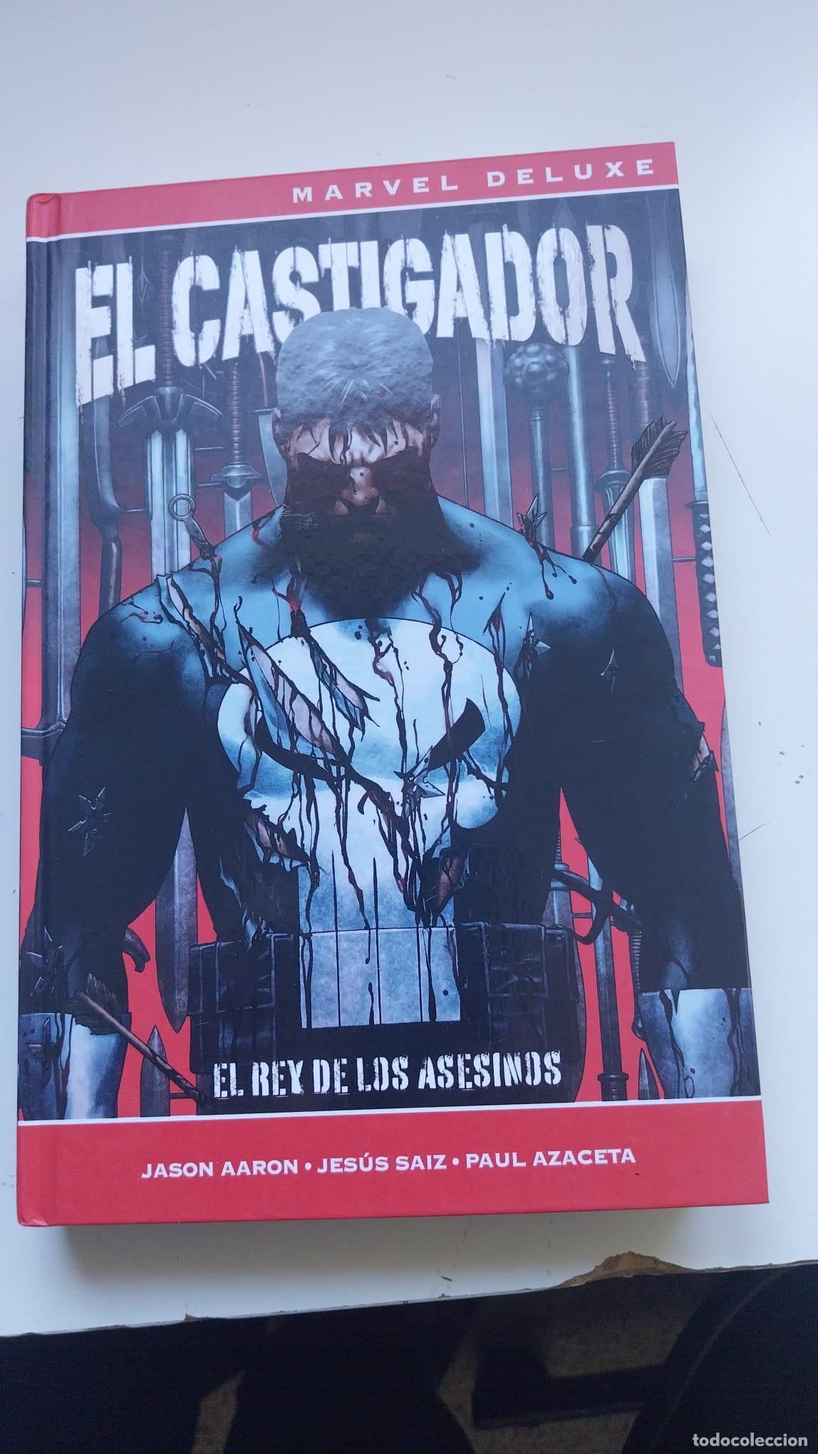 C&oacute;mics: EL CASTIGADOR REY ASESINOS MARVEL DELUXE AARON SAIZ PANINI