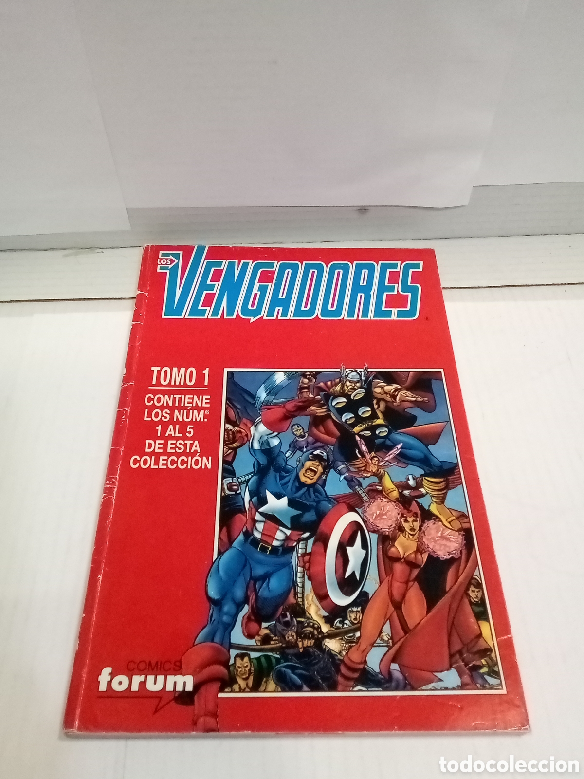 C&oacute;mics: Los vengadores. Tomo 1. Contiene los num. 1 al 5 de esta coleccion