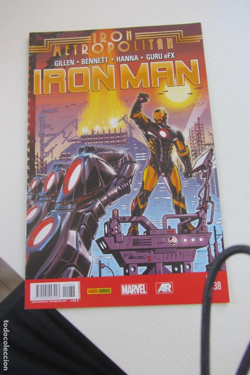 C&oacute;mics: IRON MAN VOL.2 N&ordm; 38 ( 2015 ) PANINI BUEN ESTADO arx69