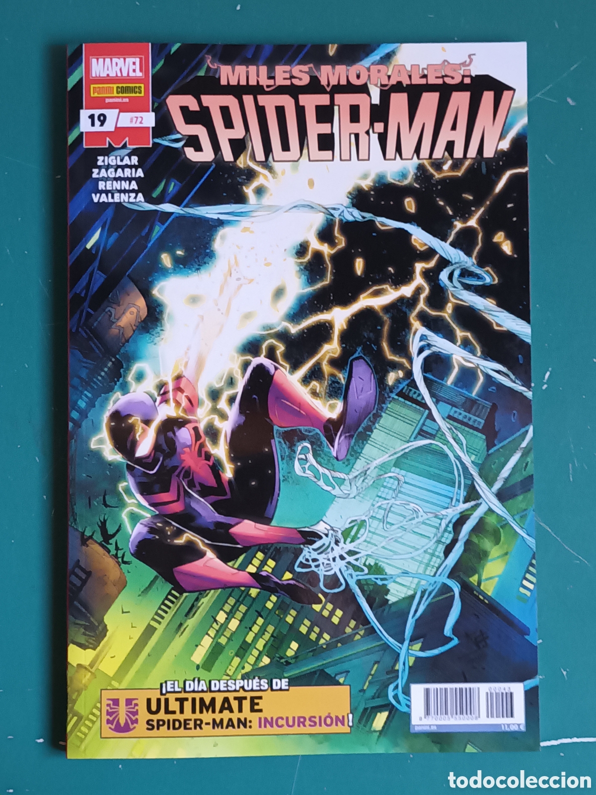 C&oacute;mics: Miles Morales: Spiderman vol.1 N 19 / 72 PANINI - MARVEL 2026