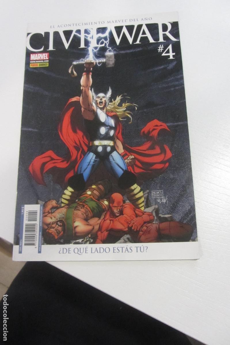 C&oacute;mics: CIVIL WAR n&ordm; 4 MARVEL - PANINI arx67