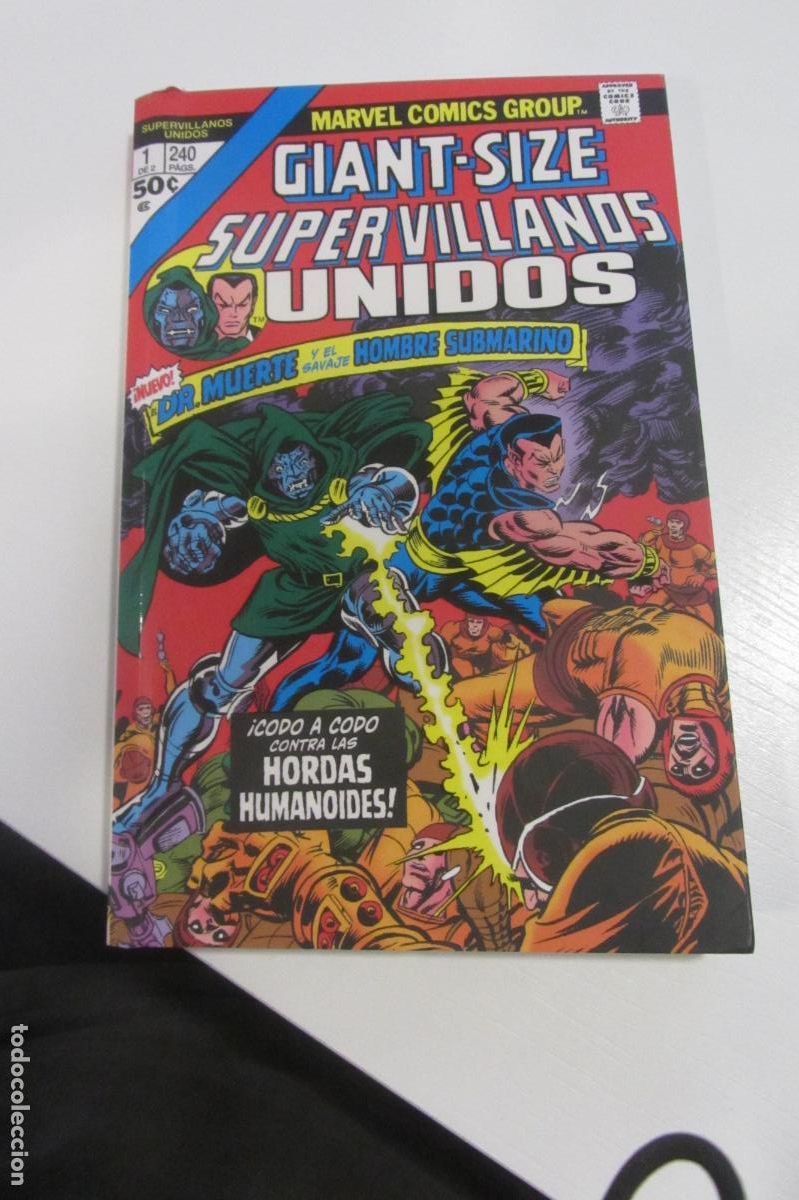 C&oacute;mics: SUPER VILLANOS UNIDOS N&ordm; 1 - MARVEL LIMITED - PANINI arx67
