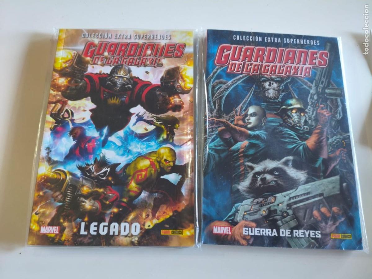 C&oacute;mics: Coleccion extra super h&eacute;roes 62 y 74 GUARDIANES DE LA GALAXIA Abnett y Lannig CES Panini Legado