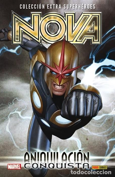 C&oacute;mics: CES Nova 1 Aniquilaci&oacute;n Conquista panini Colecci&oacute;n Extra SuperHeroes Abnett Lanning Chen Asrar