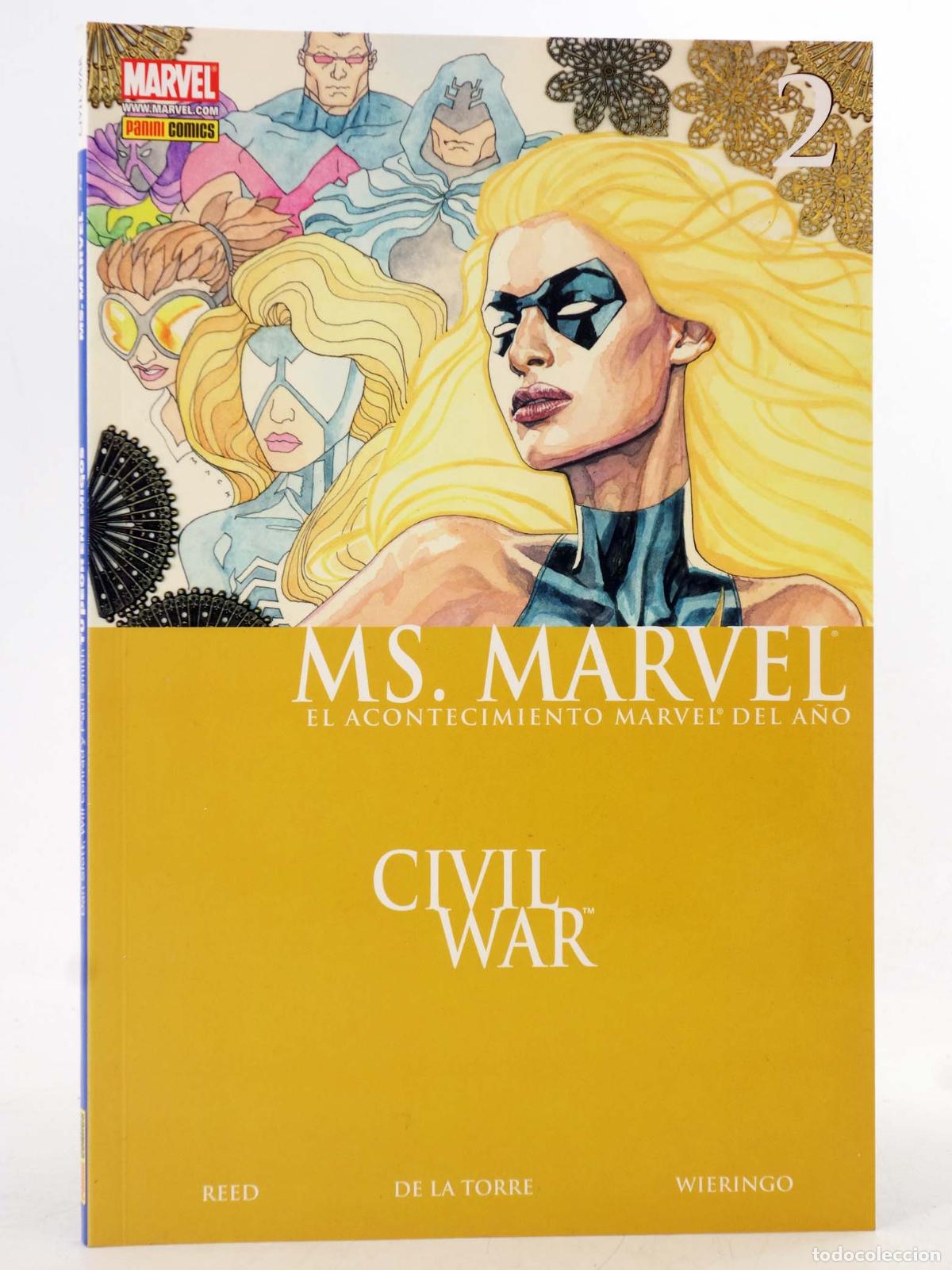 C&oacute;mics: MS MARVEL 2. CIVIL WAR. EL CONTECIMIENTO MARVEL DEL A&Ntilde;O (Brian Reed/Mike Wieringo/Roberto De La Torr