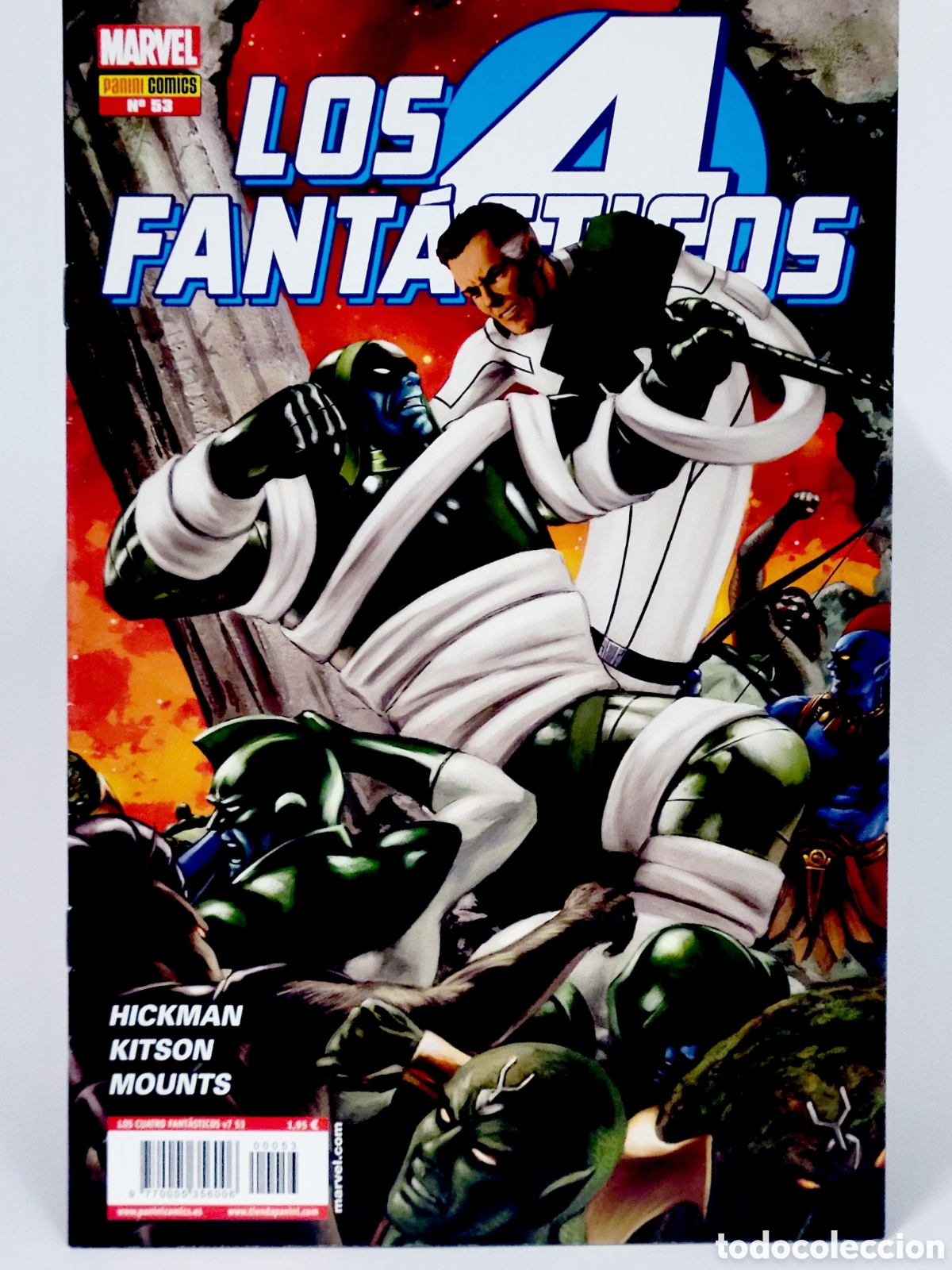 C&oacute;mics: C&Oacute;MIC DE KIOSCO LOS 4 FANT&Aacute;STICOS 53 VOL.7 PANINI VOLUMEN MARVEL GRAPA