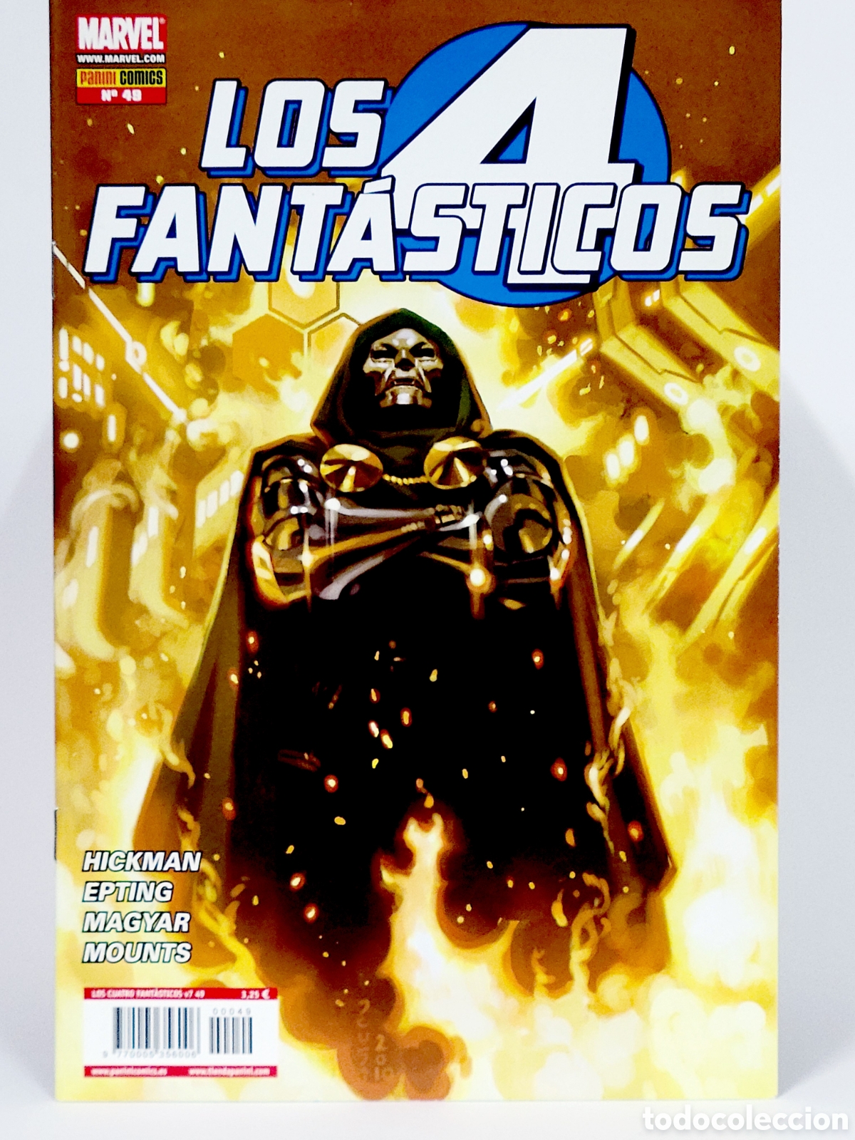 C&oacute;mics: C&Oacute;MIC DE KIOSCO LOS 4 CUATRO FANT&Aacute;STICOS 49 VOL.7 PANINI VOLUMEN MARVEL GRAPA