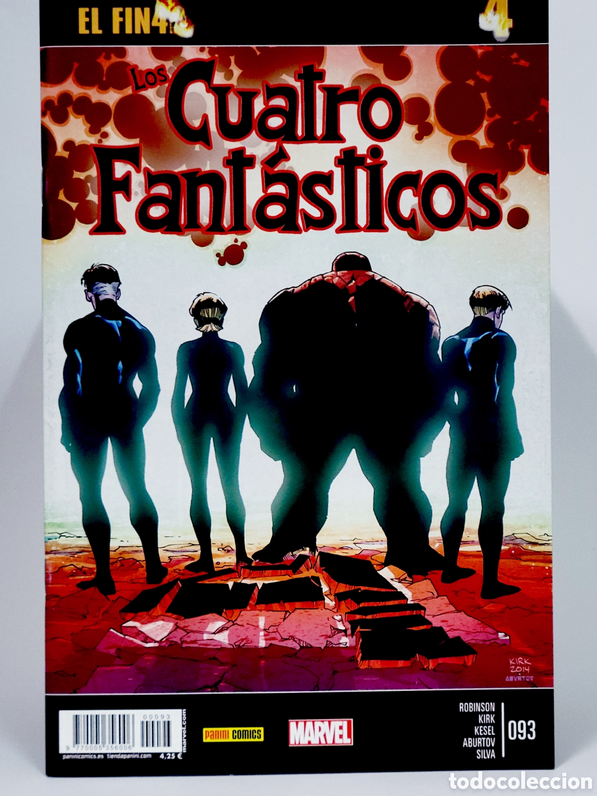 C&oacute;mics: C&Oacute;MIC DE KIOSCO LOS 4 CUATRO FANT&Aacute;STICOS 93 VOL.7 PANINI VOLUMEN MARVEL GRAPA