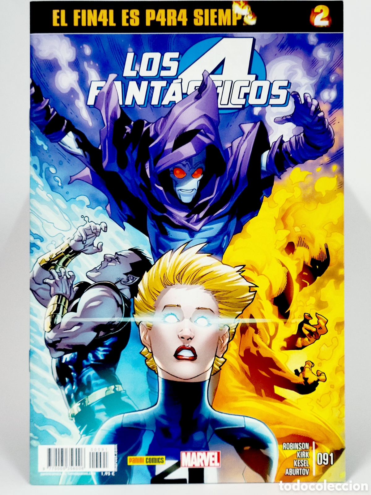 C&oacute;mics: C&Oacute;MIC DE KIOSCO LOS 4 CUATRO FANT&Aacute;STICOS 91 VOL.7 PANINI VOLUMEN MARVEL GRAPA