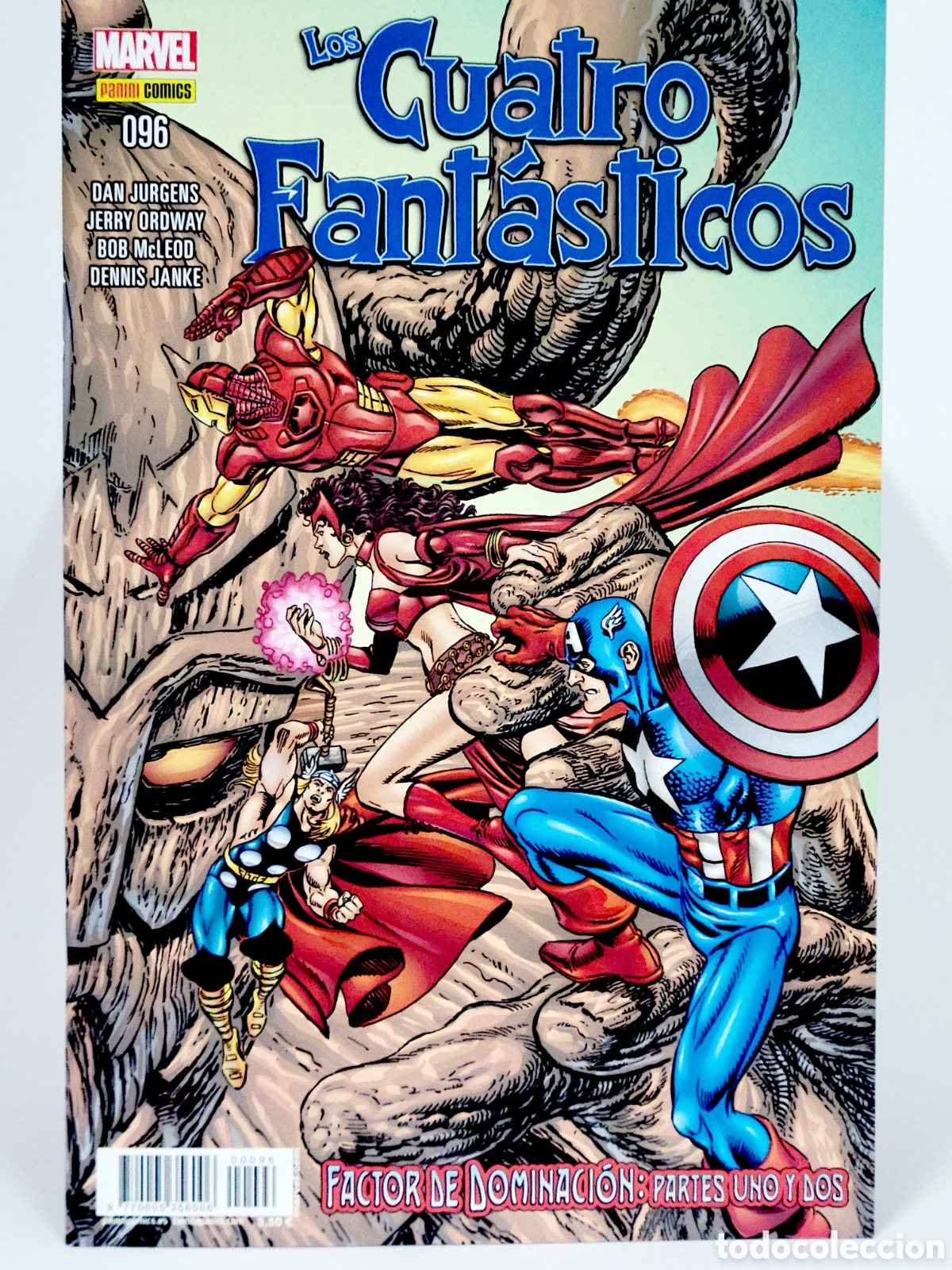 C&oacute;mics: C&Oacute;MIC DE KIOSCO LOS 4 CUATRO FANT&Aacute;STICOS 96 FACTOR DE DOMINACION VOL.7 PANINI VOLUMEN MARVEL GRAPA