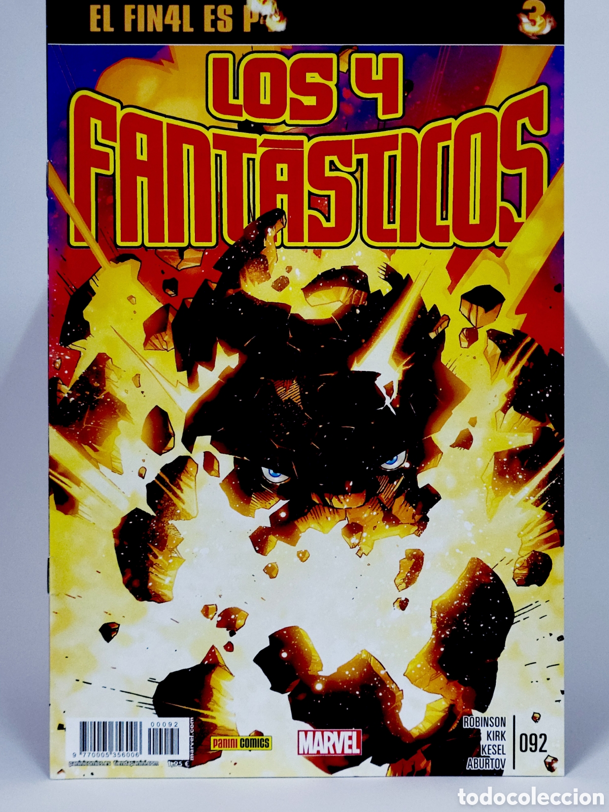 C&oacute;mics: C&Oacute;MIC DE KIOSCO LOS 4 CUATRO FANT&Aacute;STICOS 92 VOL.7 PANINI VOLUMEN MARVEL GRAPA