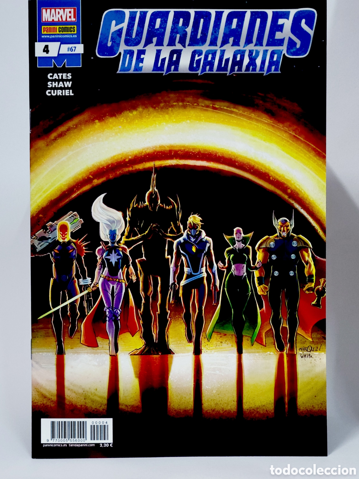 C&oacute;mics: C&Oacute;MIC DE KIOSCO LOS GUARDIANES DE LA GALAXIA 67 PANINI 4 MARVEL GRAPA