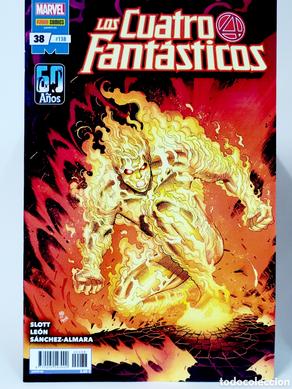 C&oacute;mics: C&Oacute;MIC DE KIOSCO LOS 4 CUATRO FANT&Aacute;STICOS 138 VOL.7 PANINI VOLUMEN 38 MARVEL GRAPA