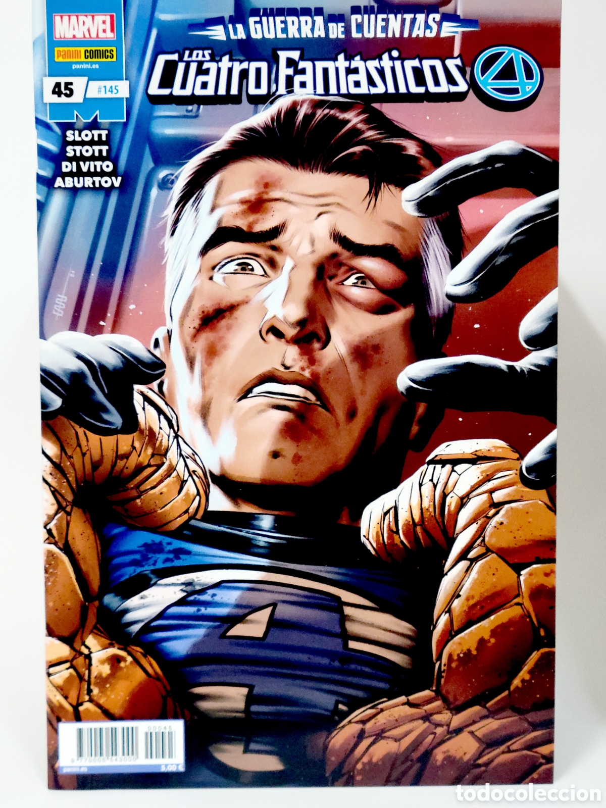 C&oacute;mics: C&Oacute;MIC DE KIOSCO LOS 4 CUATRO FANT&Aacute;STICOS 145 VOL.7 PANINI VOLUMEN 45 MARVEL GRAPA