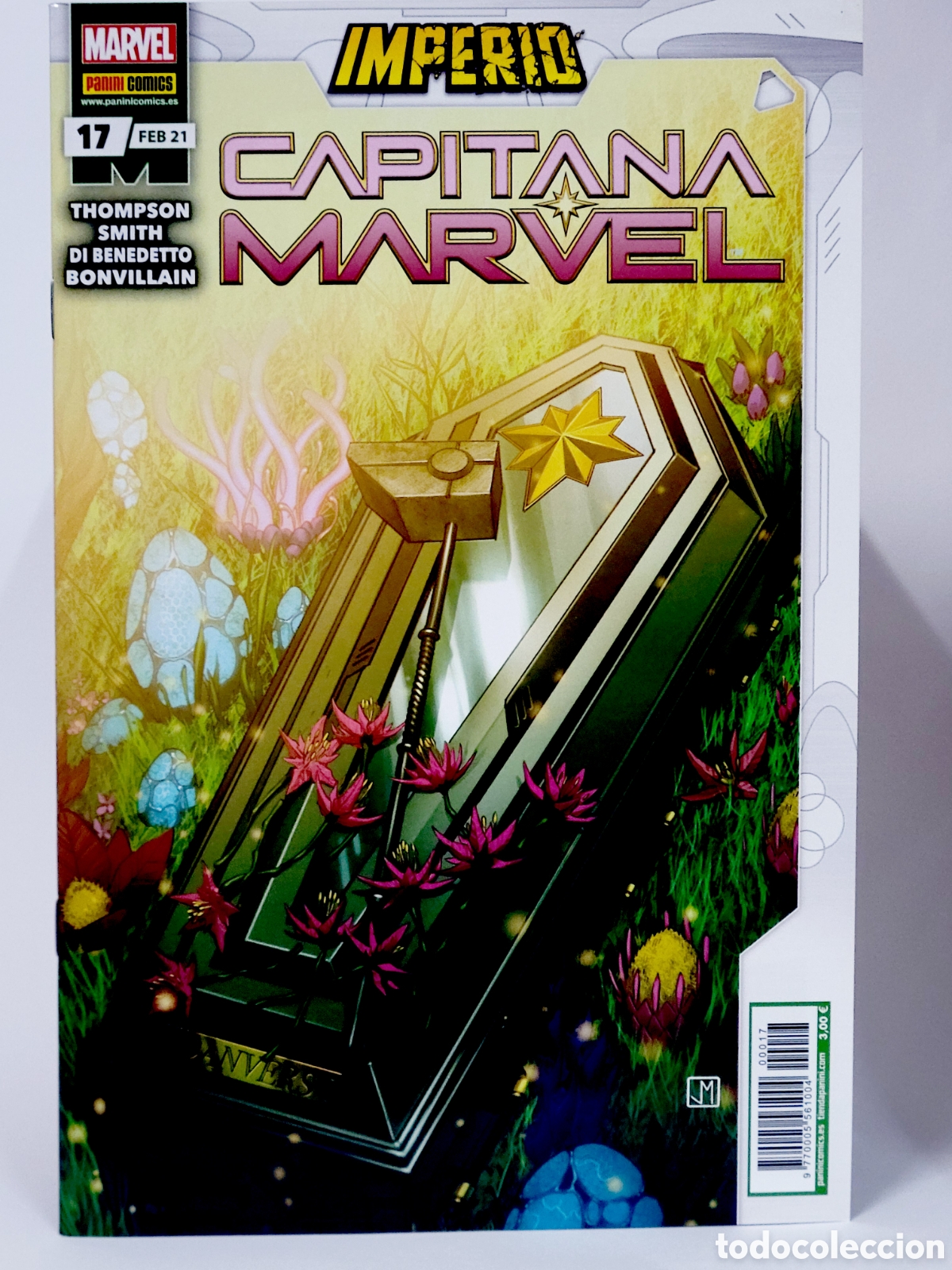 C&oacute;mics: C&Oacute;MIC DE KIOSCO CAPITANA MARVEL 17 IMPERIO FEBRERO 2021 PANINI MARVEL GRAPA