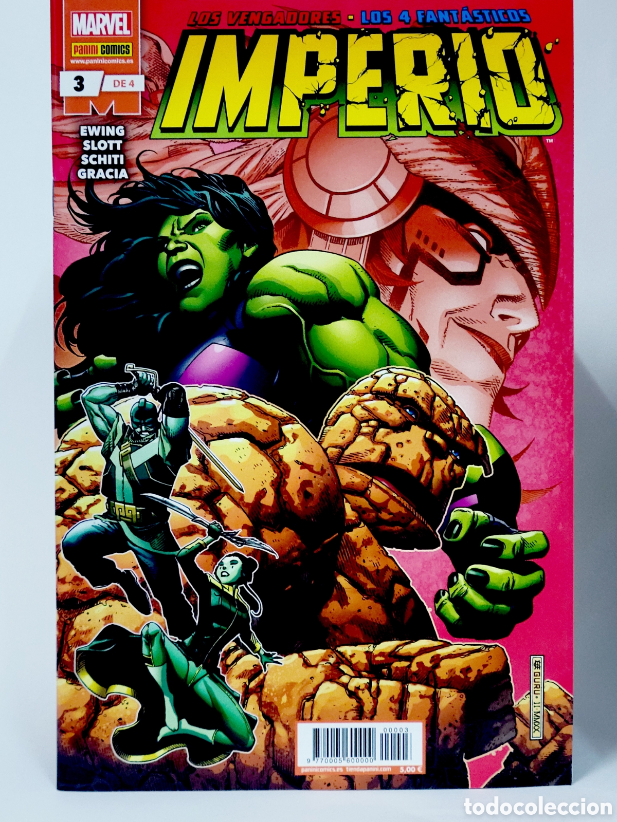 C&oacute;mics: C&Oacute;MIC DE KIOSCO IMPERIO 3 LOS 4 CUARTO FANT&Aacute;STICO LOS VENGADORES PANINI MARVEL GRAPA