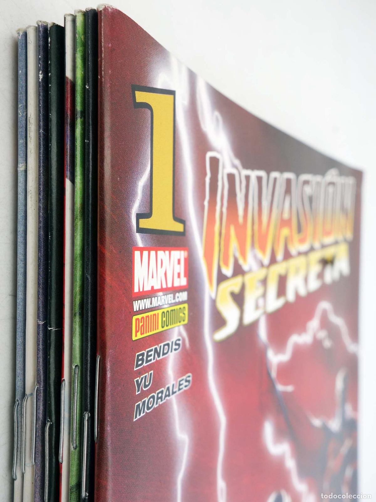 C&oacute;mics: INVASI&Oacute;N SECRETA 1 A 8. COMPLETA. Panini, 2008 - Foto 4