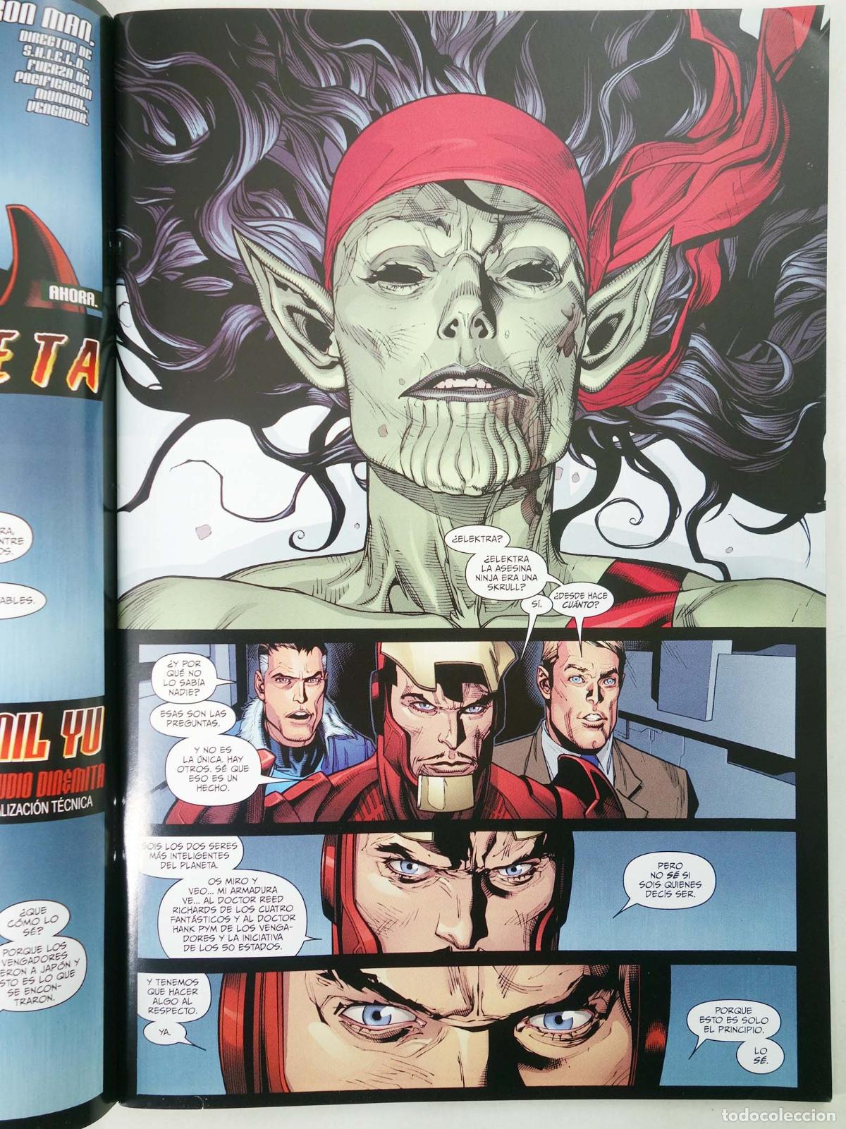 C&oacute;mics: INVASI&Oacute;N SECRETA 1 A 8. COMPLETA. Panini, 2008 - Foto 7