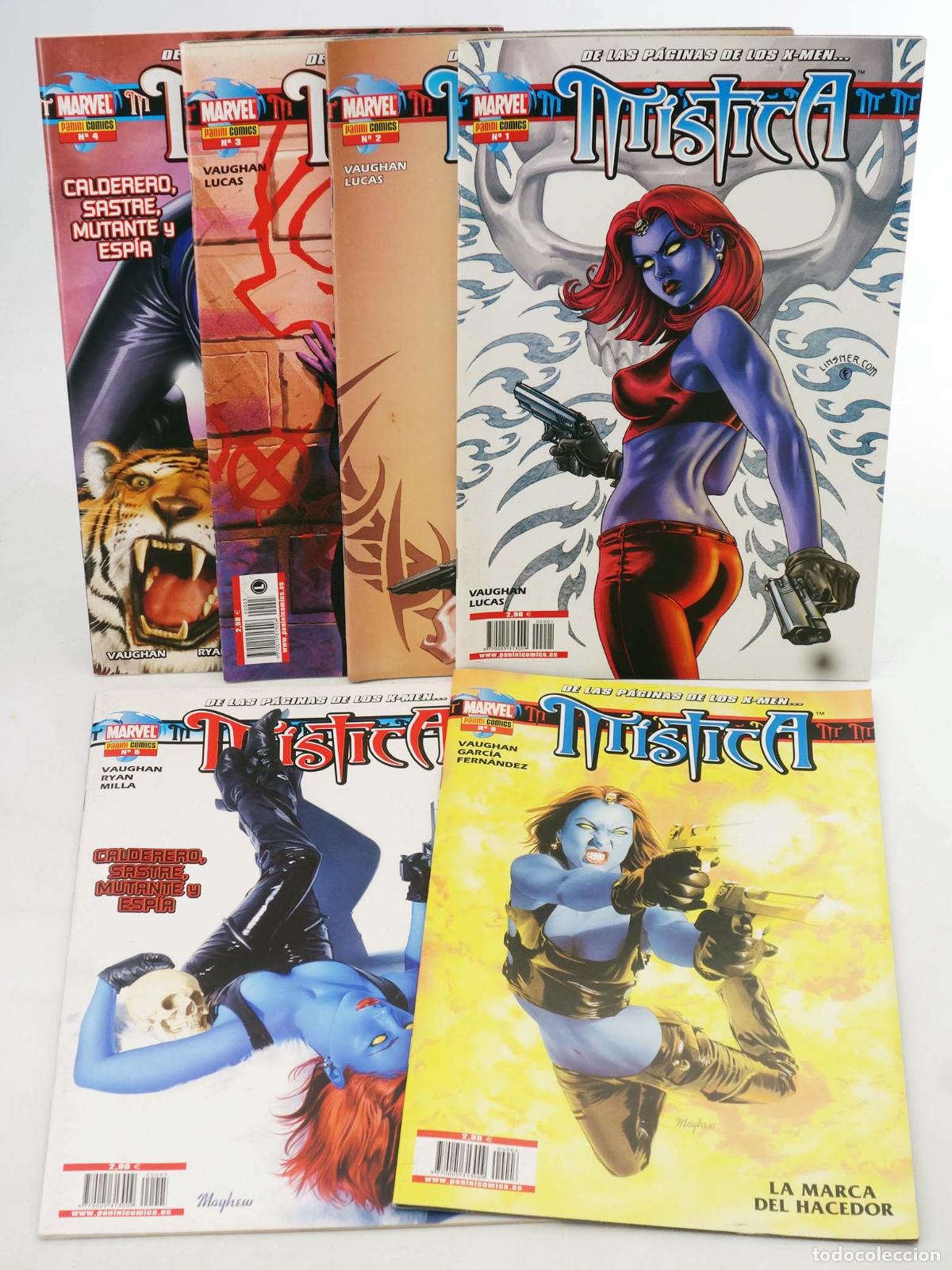 C&oacute;mics: MISTICA PANINI 1 A 6. Panini, 2005