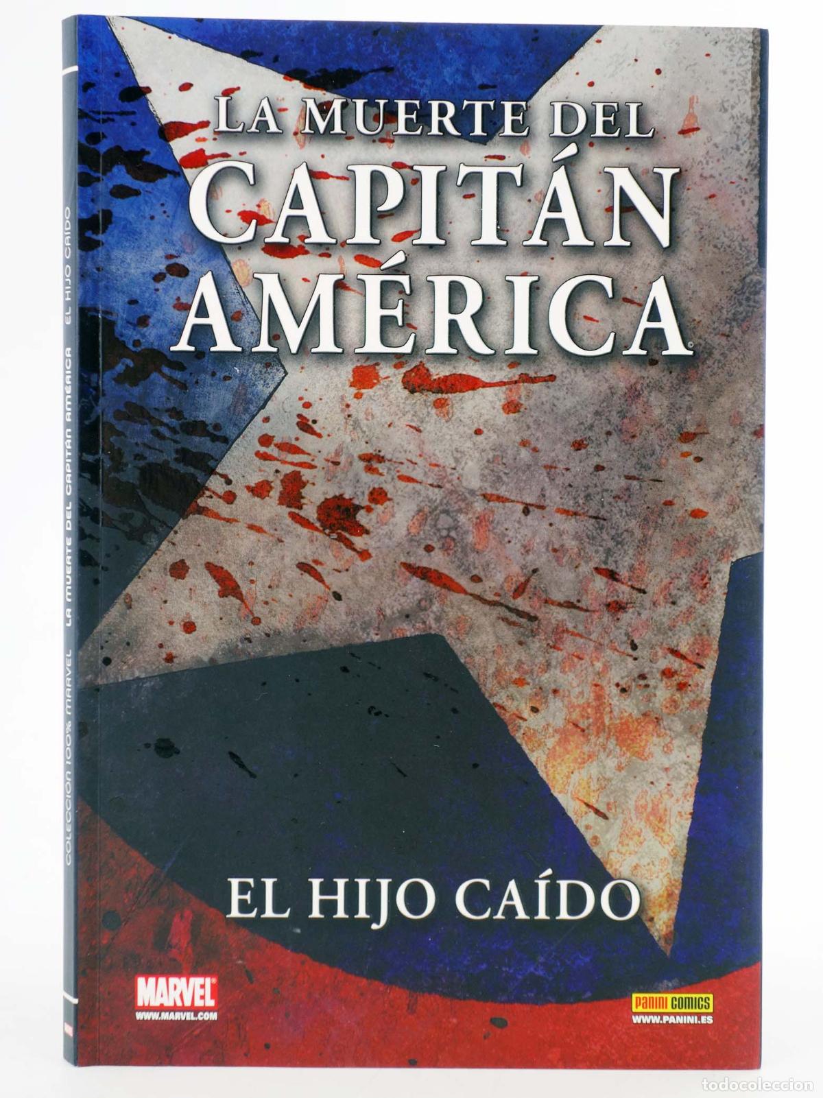 C&oacute;mics: 100% MARVEL LA MUERTE DEL CAPIT&Aacute;N AM&Eacute;RICA EL HIJO CA&Iacute;DO (Vvaa) Panini, 2009