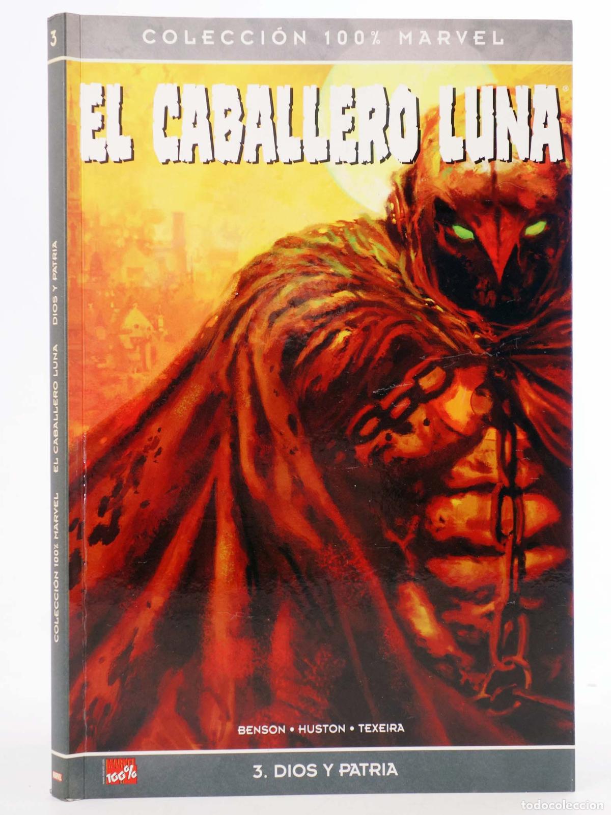 C&oacute;mics: 100% MARVEL EL CABALLERO LUNA 3. DIOS Y PATRIA (Charlie Huston/David Finch) Panini, 2009