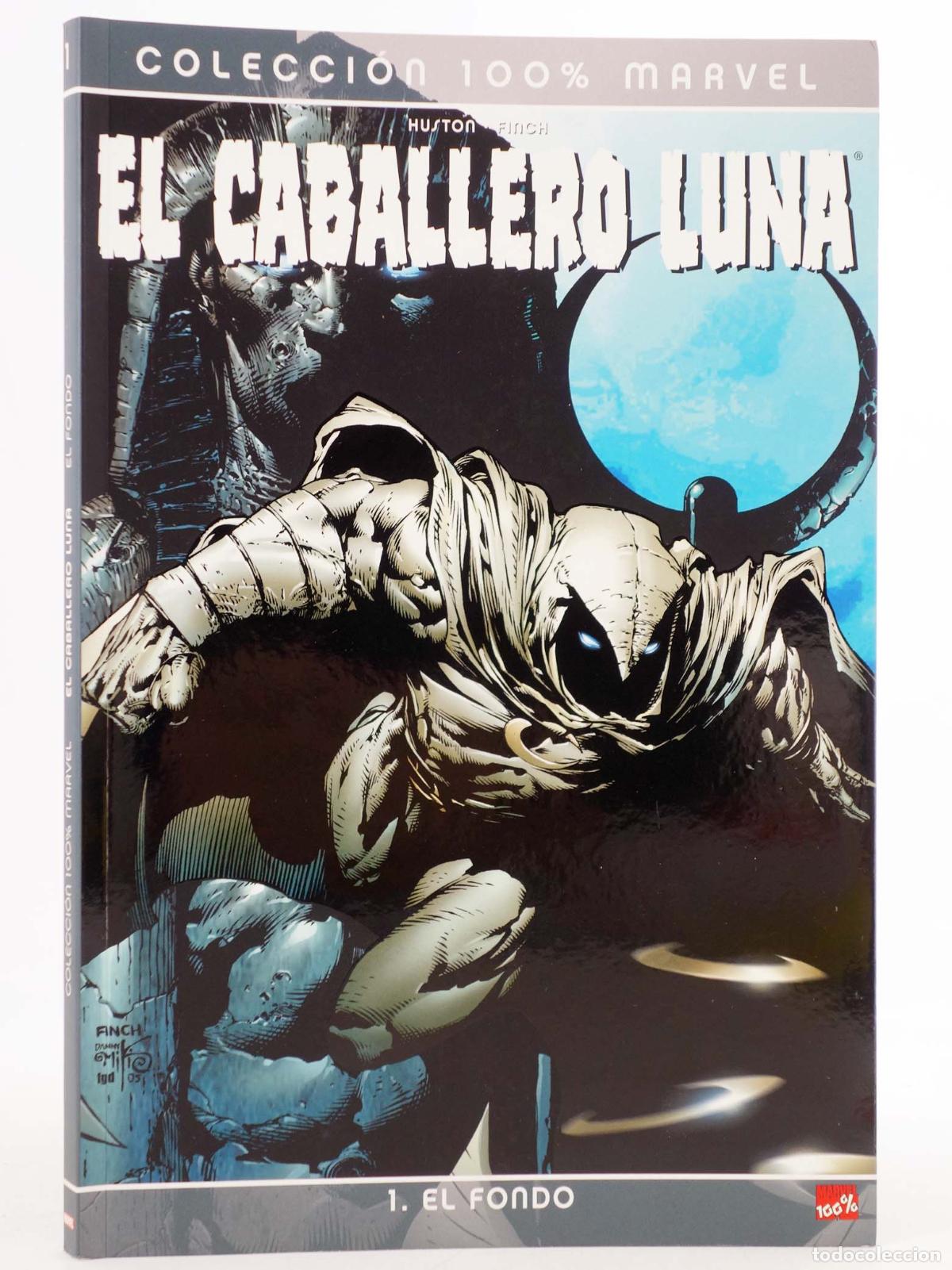 C&oacute;mics: 100% MARVEL EL CABALLERO LUNA 1. EL FONDO (Charlie Huston/David Finch) Panini, 2007