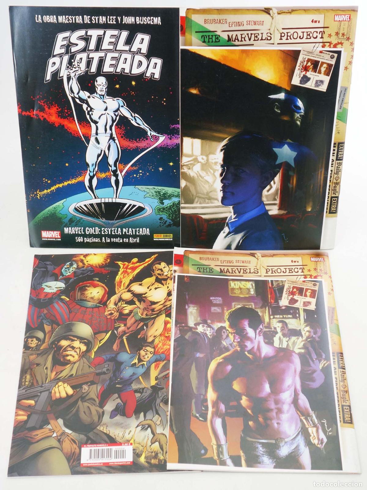C&oacute;mics: EL PROYECTO MARVELS 1 A 4. COMPLETA. Panini, 2010 - Foto 2
