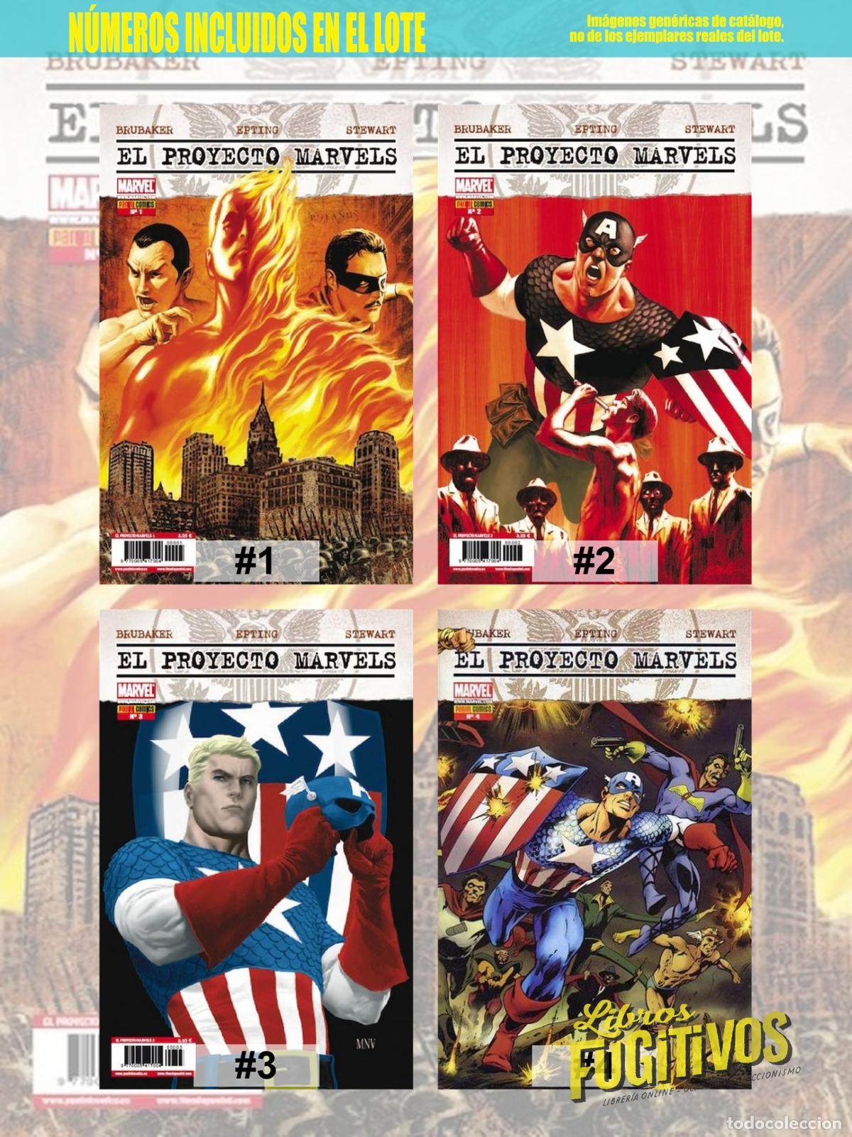 C&oacute;mics: EL PROYECTO MARVELS 1 A 4. COMPLETA. Panini, 2010 - Foto 3