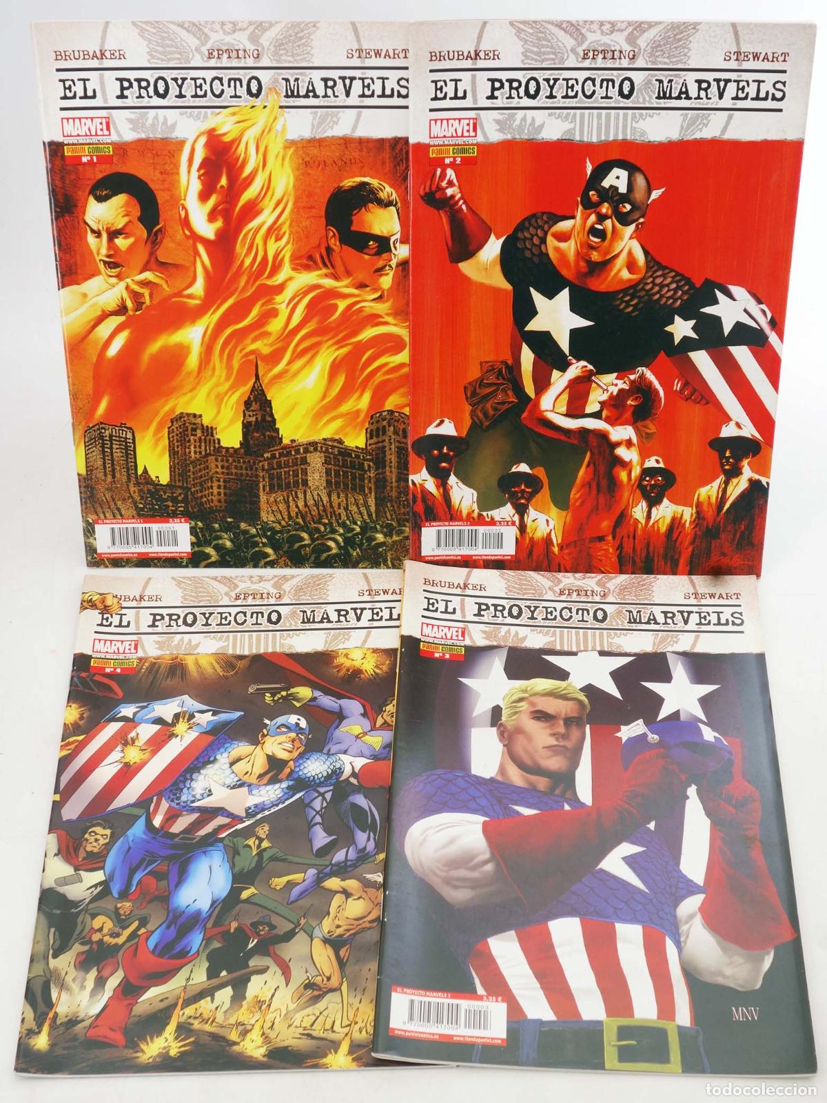 C&oacute;mics: EL PROYECTO MARVELS 1 A 4. COMPLETA. Panini, 2010