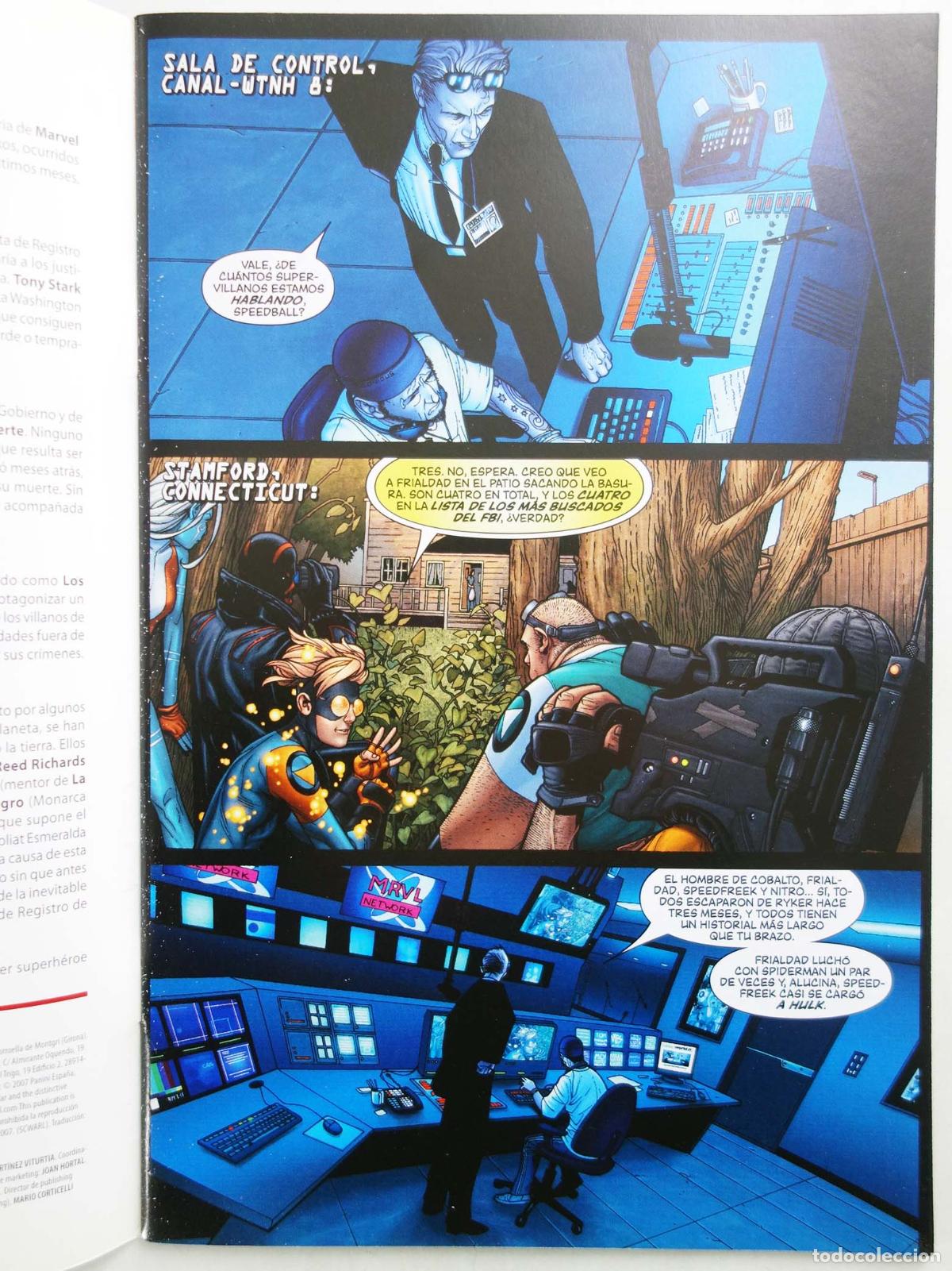 C&oacute;mics: CIVIL WAR 1 A 7. COMPLETA. Panini, 2007 - Foto 6