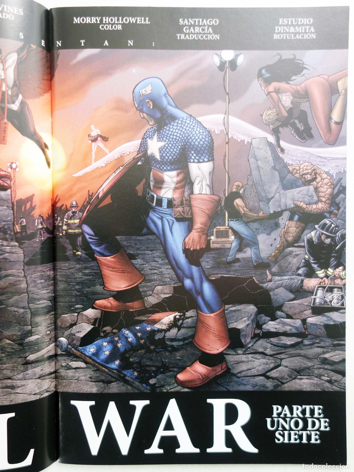 C&oacute;mics: CIVIL WAR 1 A 7. COMPLETA. Panini, 2007 - Foto 7