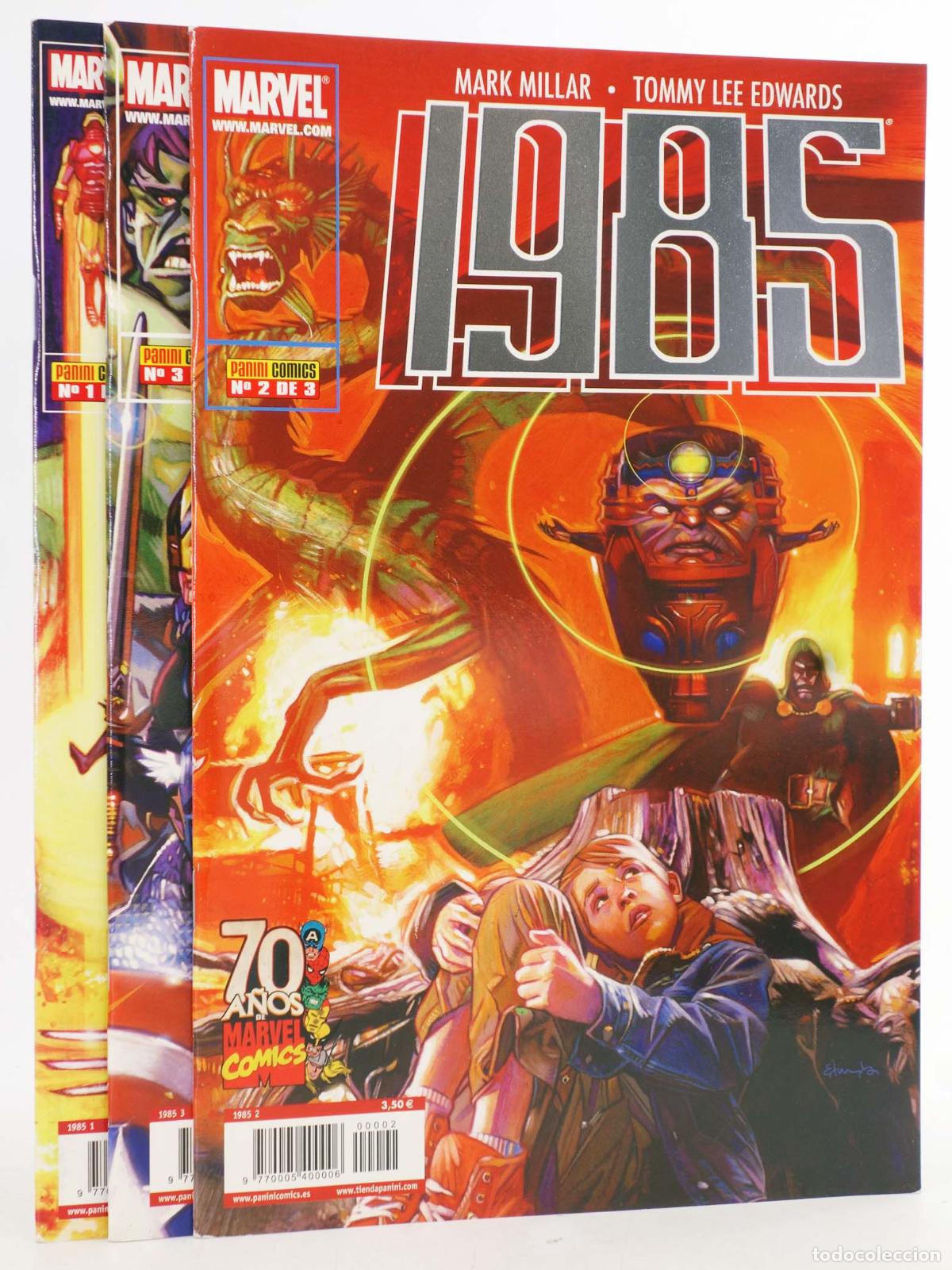 C&oacute;mics: 1985 1 A 3. COMPLETA. Panini, 2009 - Foto 2
