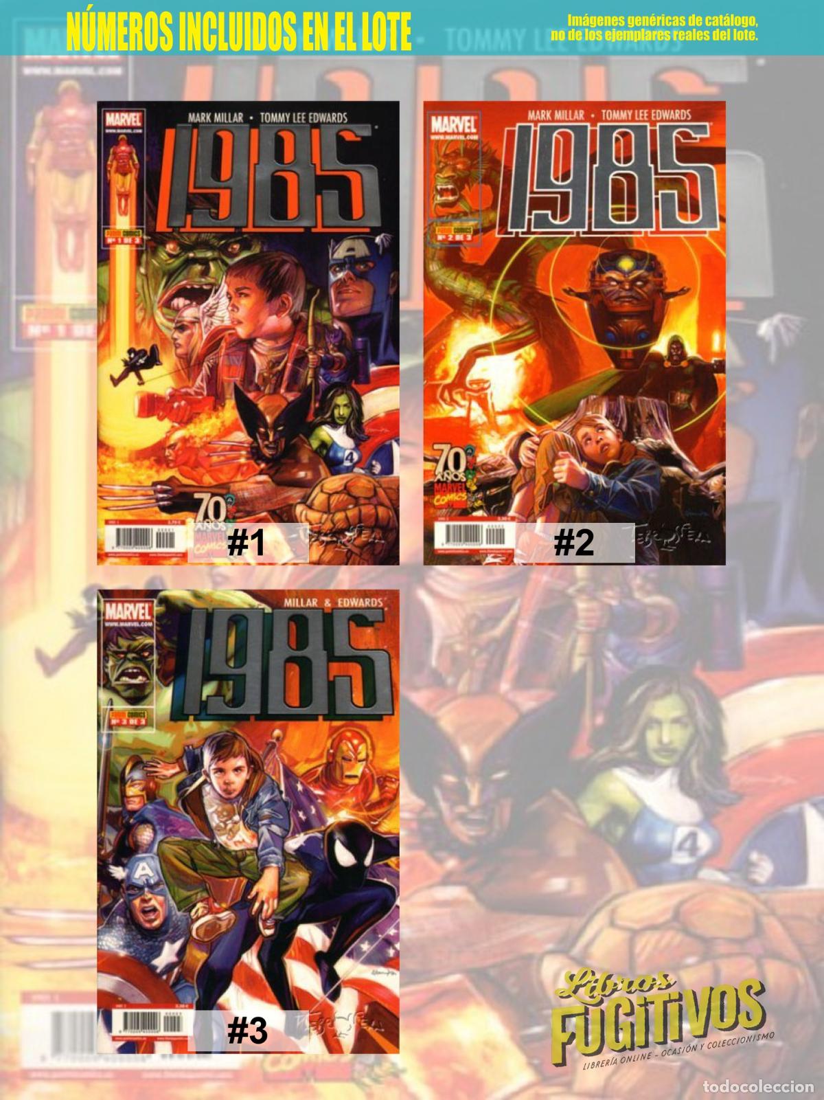 C&oacute;mics: 1985 1 A 3. COMPLETA. Panini, 2009 - Foto 3