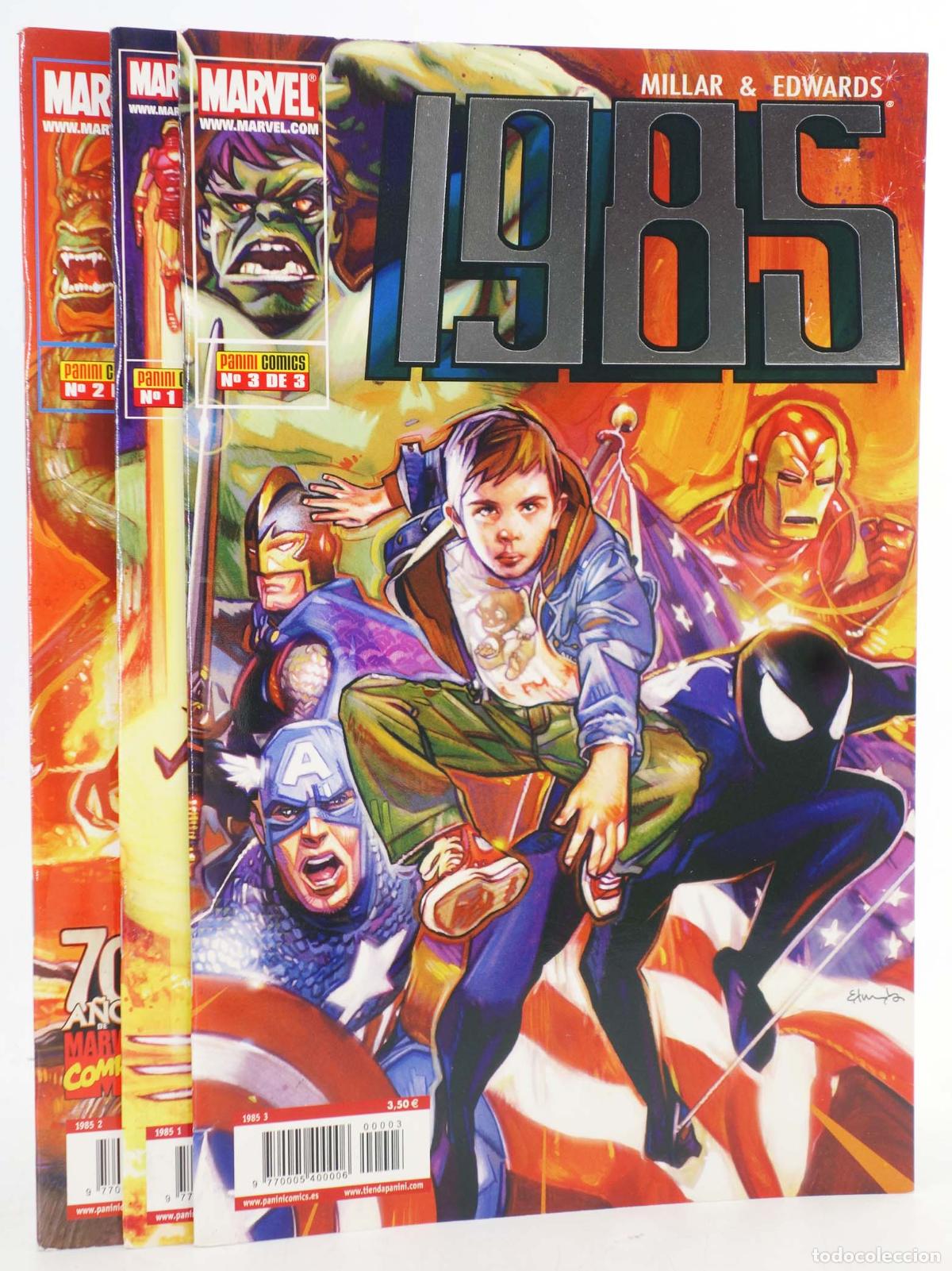 C&oacute;mics: 1985 1 A 3. COMPLETA. Panini, 2009 - Foto 4