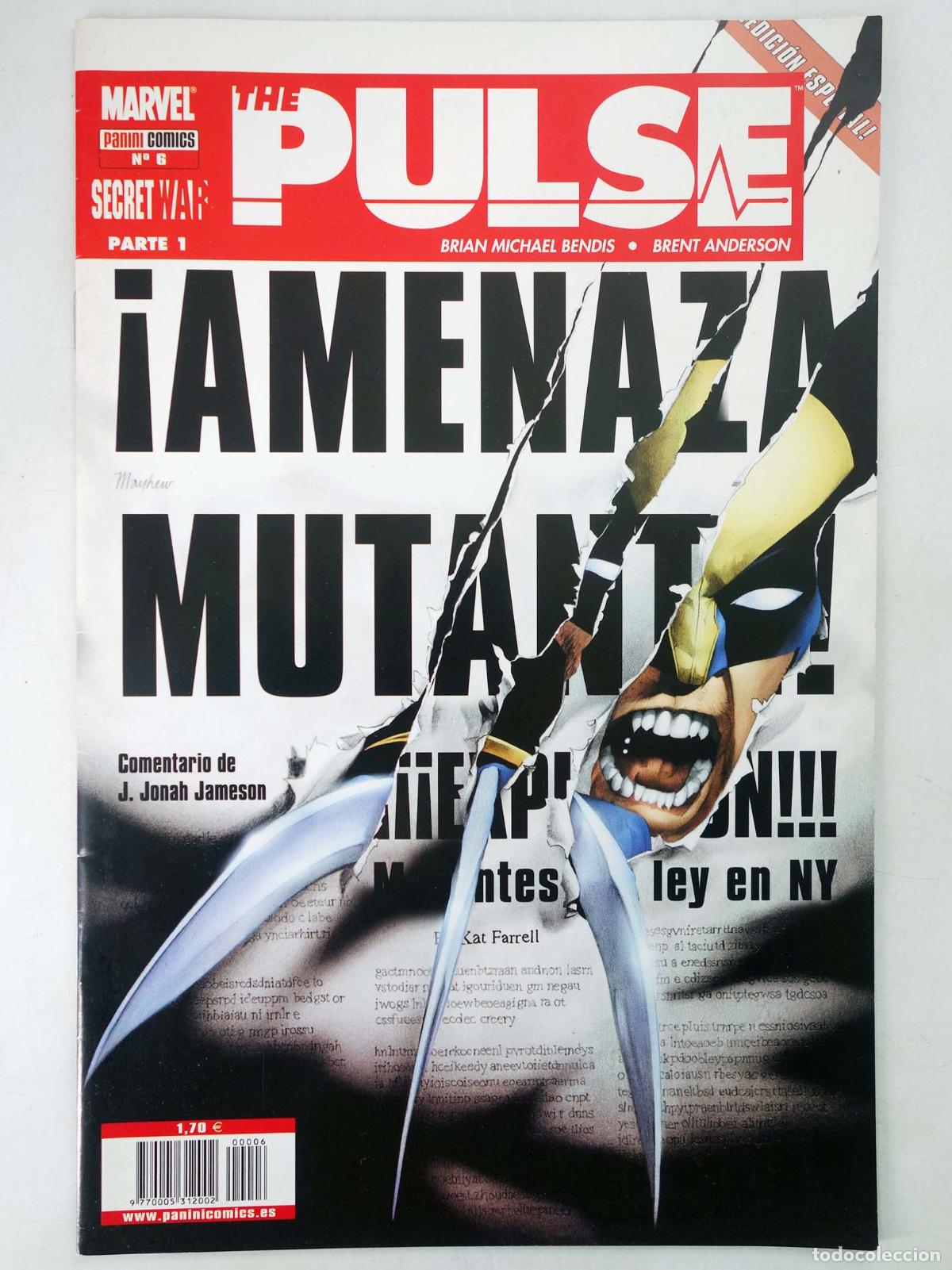 C&oacute;mics: THE PULSE 6. SECRET WAR Parte 1 (Brian Michael Bendis/Brent Anderson) Panini, 2005
