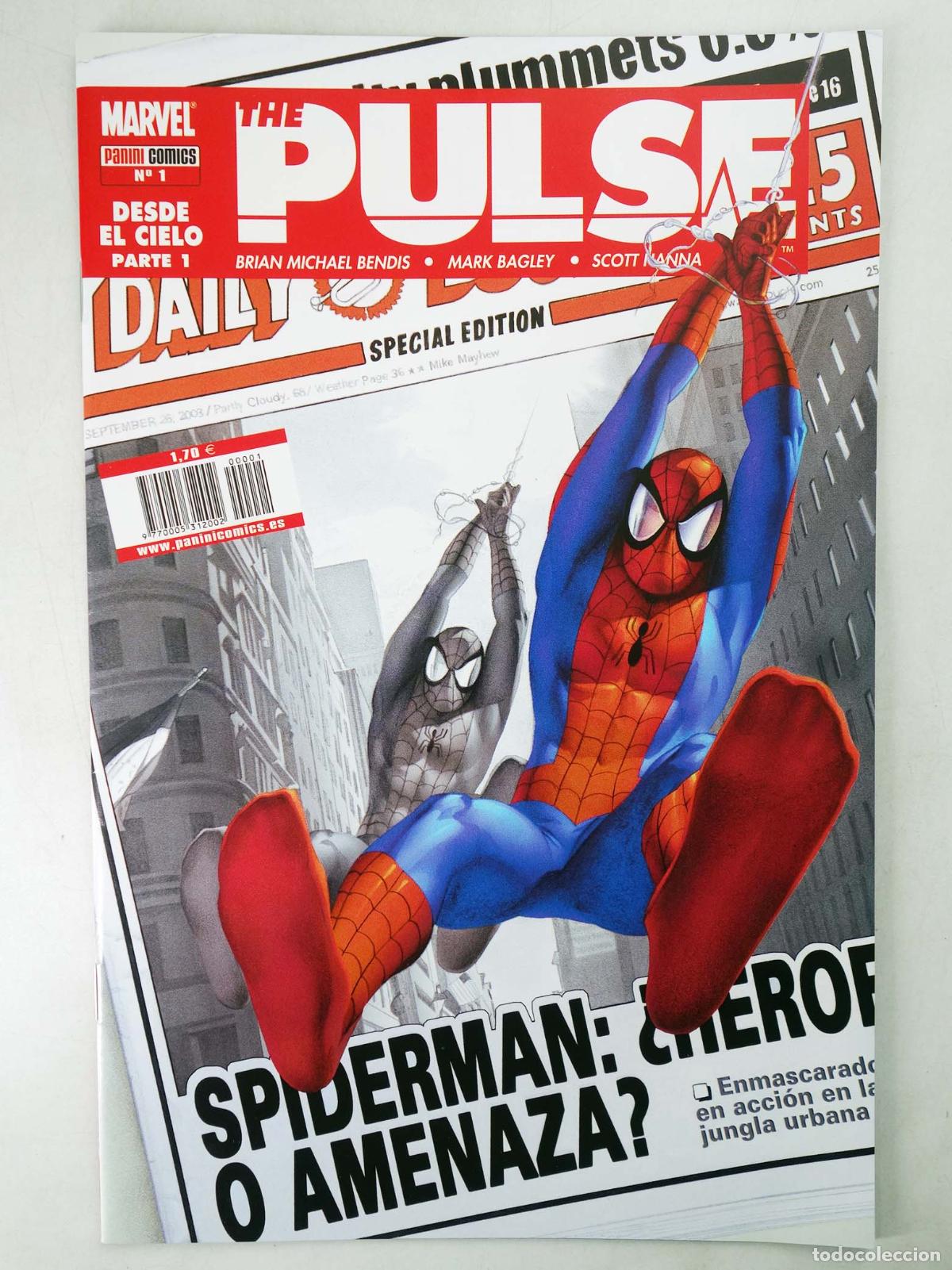 C&oacute;mics: THE PULSE 1. DESDE EL CIELO Parte 1 (Brian Michael Bendis/Mark Bagley) Panini, 2005
