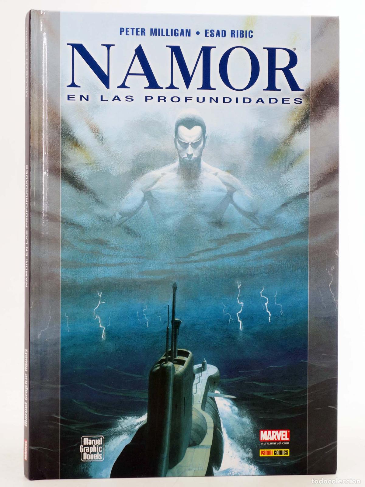 C&oacute;mics: NAMOR. EN LAS PROFUNDIDADES (Peter Milligan/Esad Ribic) Panini, 2009