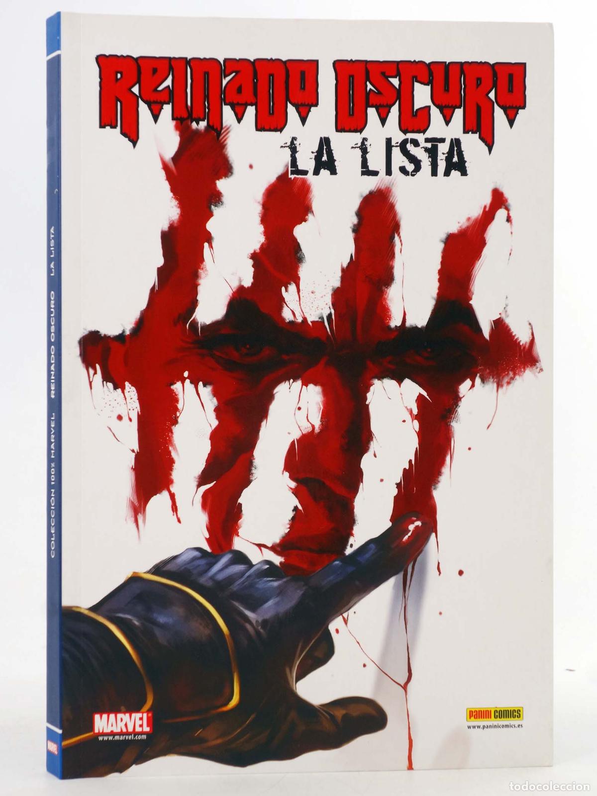 C&oacute;mics: 100% MARVEL REINADO OSCURO LA LISTA (Vvaa) Panini, 2010