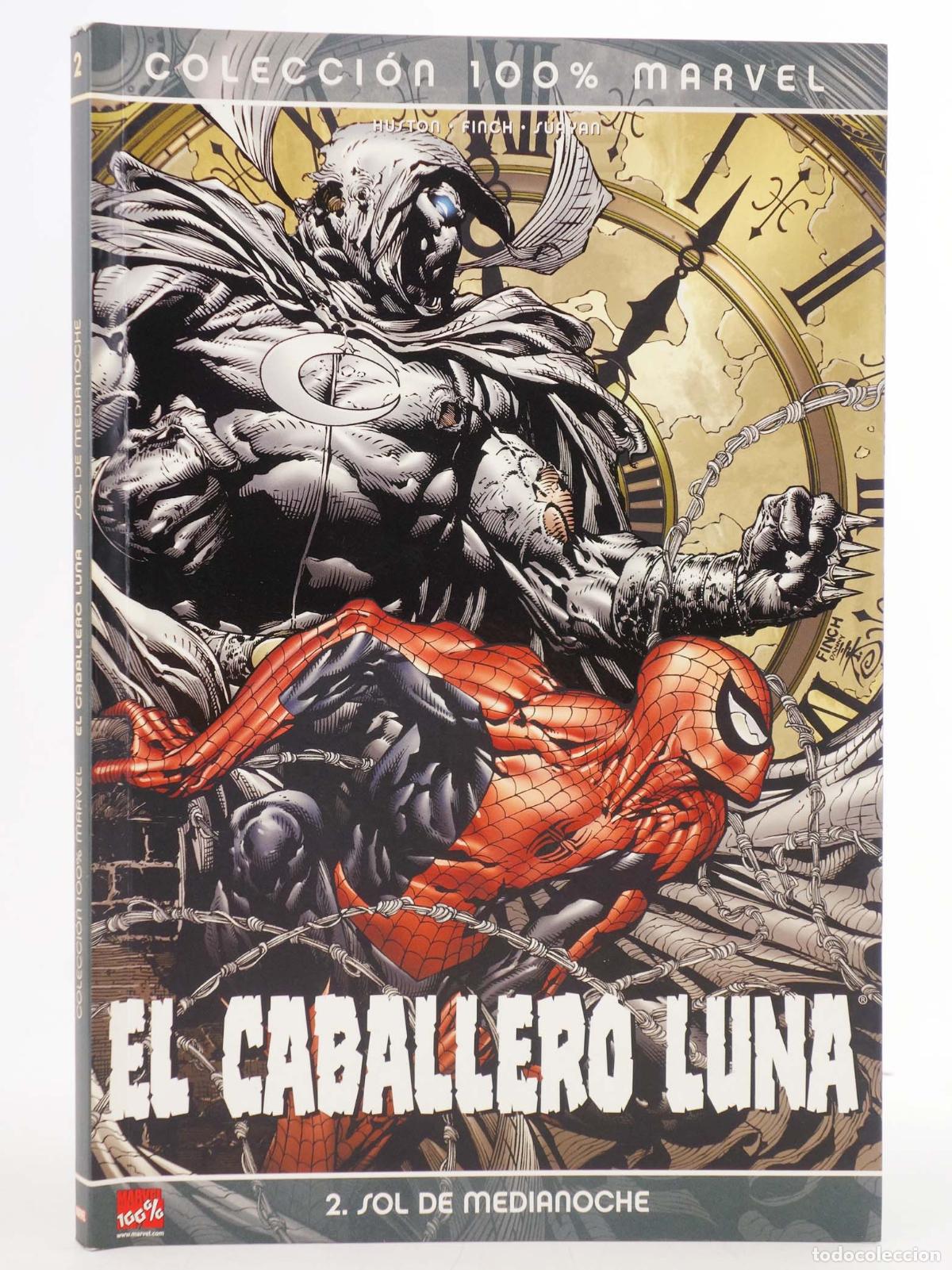 C&oacute;mics: 100% MARVEL EL CABALLERO LUNA 2. SOL DE MEDIANOCHE (Charlie Huston/David Finch) Panini, 2008
