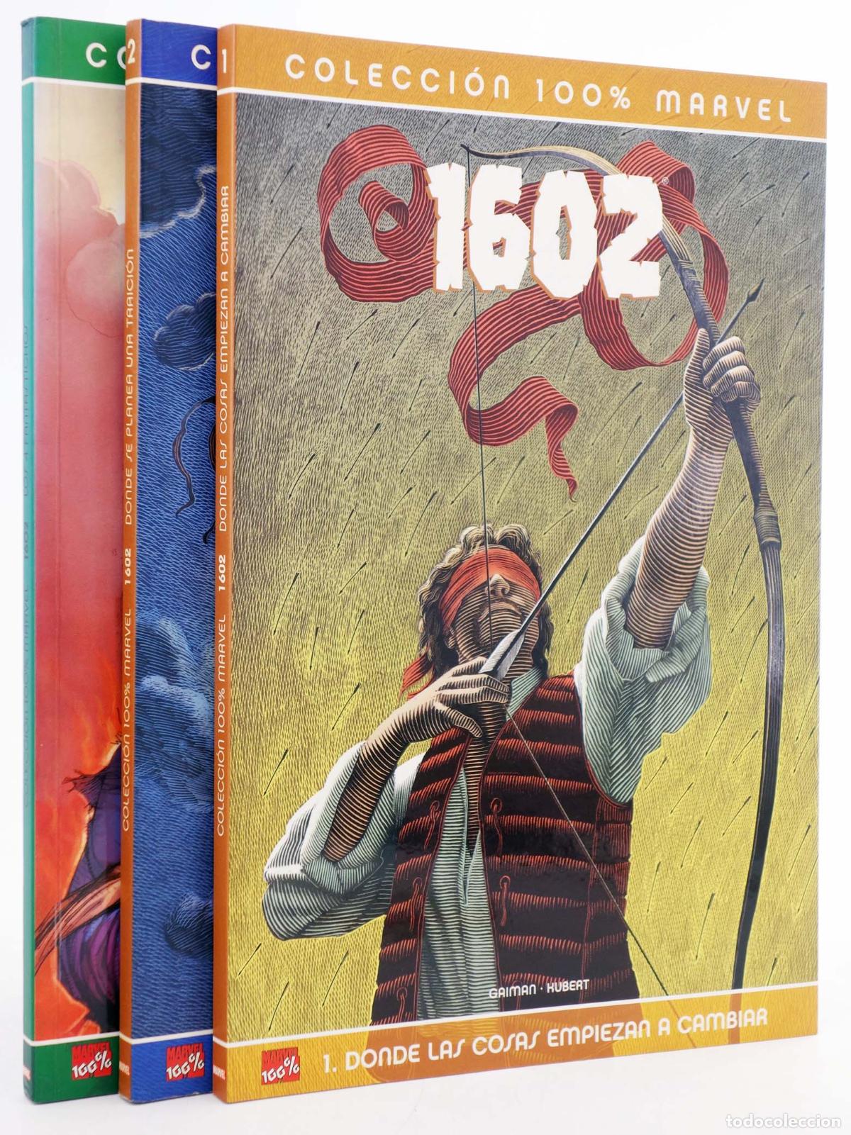 C&oacute;mics: 100% MARVEL 1602 1 A 2. M&Aacute;S 4 FANT&Aacute;STICOS. Panini, 2005